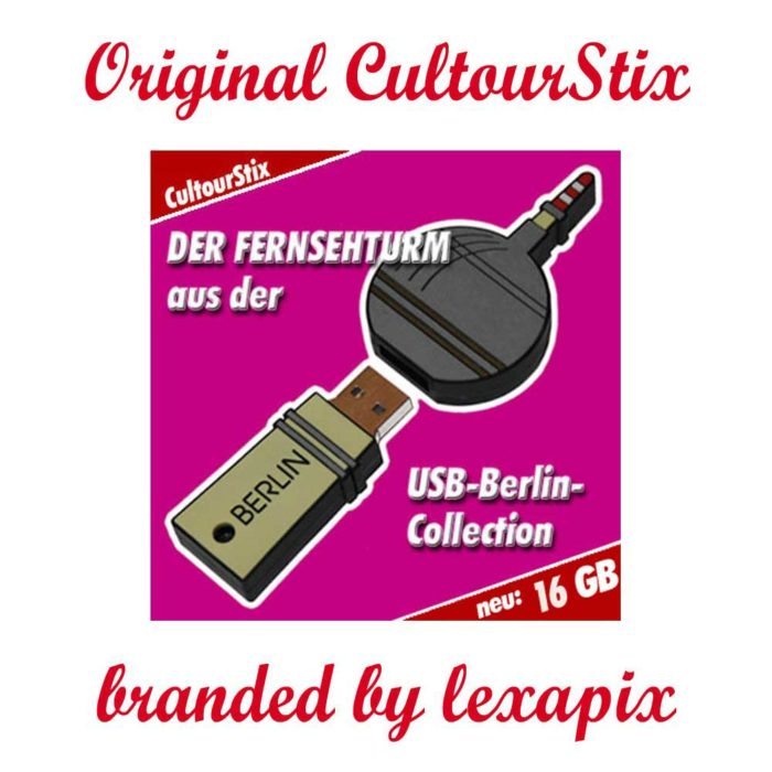 Berlin-Fernsehturm-Deutschland-Souvenir-USB-Datentraeger-Schluesselanhaenger-Bildergalerien-cultourstix-lexapix