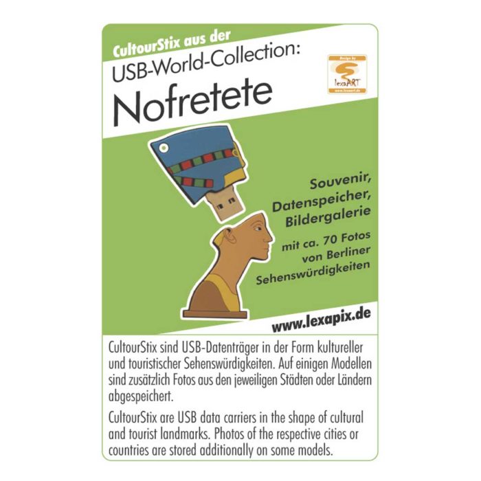 Berlin-Nofretete-Deutschland-Souvenir-USB-Datentraeger-Schluesselanhaenger-Bildergalerien-cultourstix-lexapix