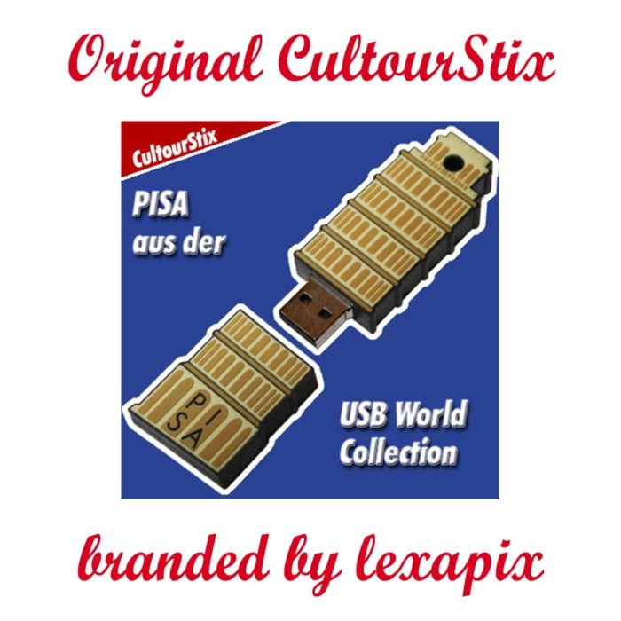 Pisa-Italien-Souvenir-USB-Datentraeger-Schluesselanhaenger-cultourstix-lexapix