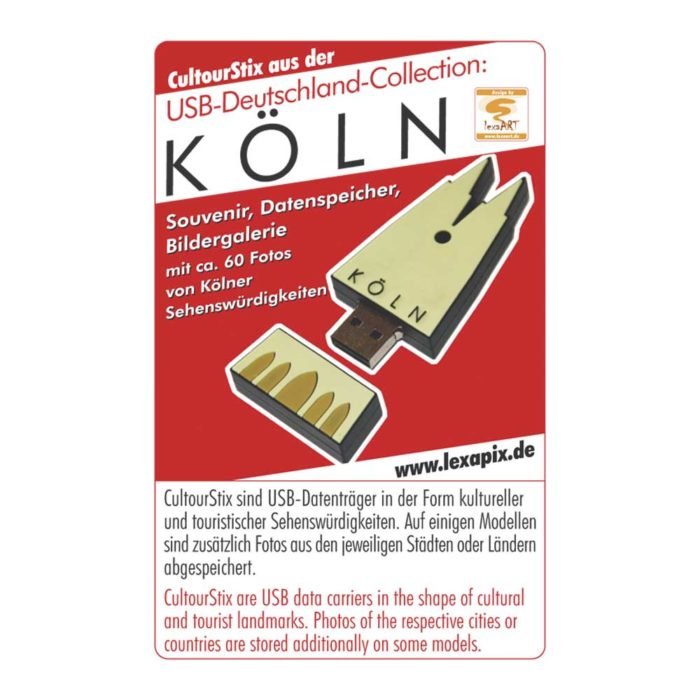 Köln-Deutschland-Souvenir-USB-Datentraeger-Schluesselanhaenger-Bildergalerien-cultourstix-lexapix