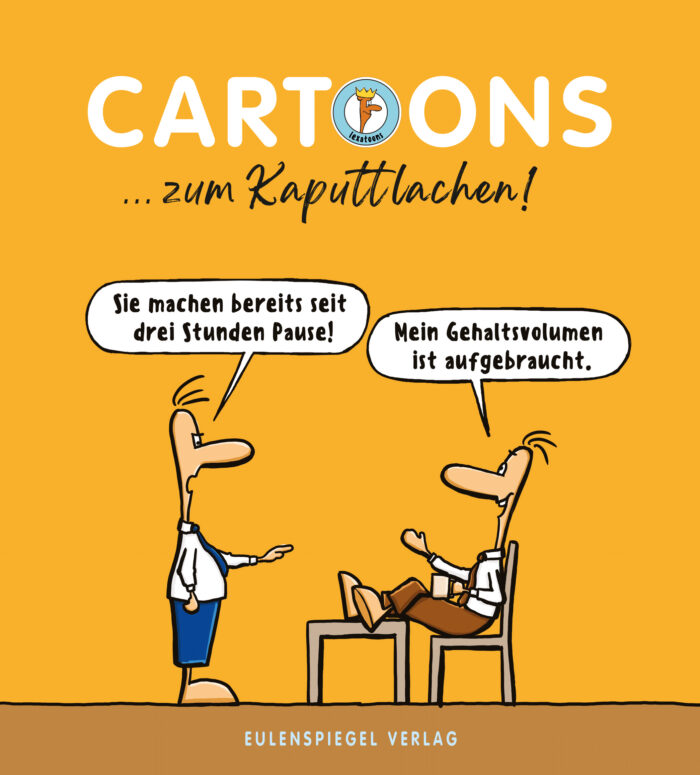 Buchtitel "Cartoons ... zum Kaputtlachen"