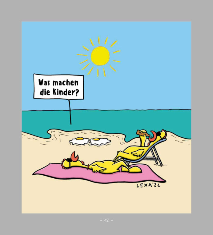 "Cartoons ... zum Kaputtlachen" - Was machen die Kinder?